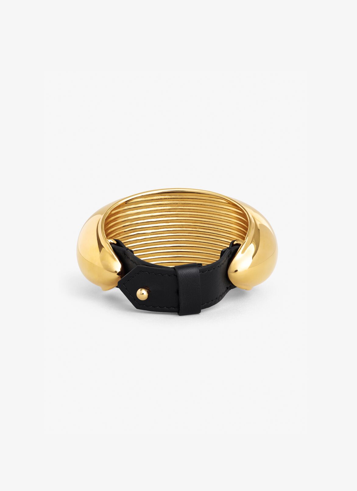 BUMPER CUFF ALAÏA GOLD BUMPER CUFF